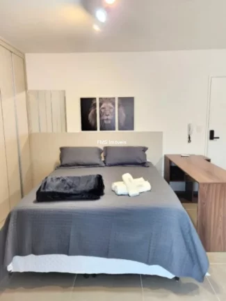 Foto do imóvel Studio para Locação na Vila Mariana, São Paulo-SP: 1 quarto, 1 banheiro, 32m² de puro charme!