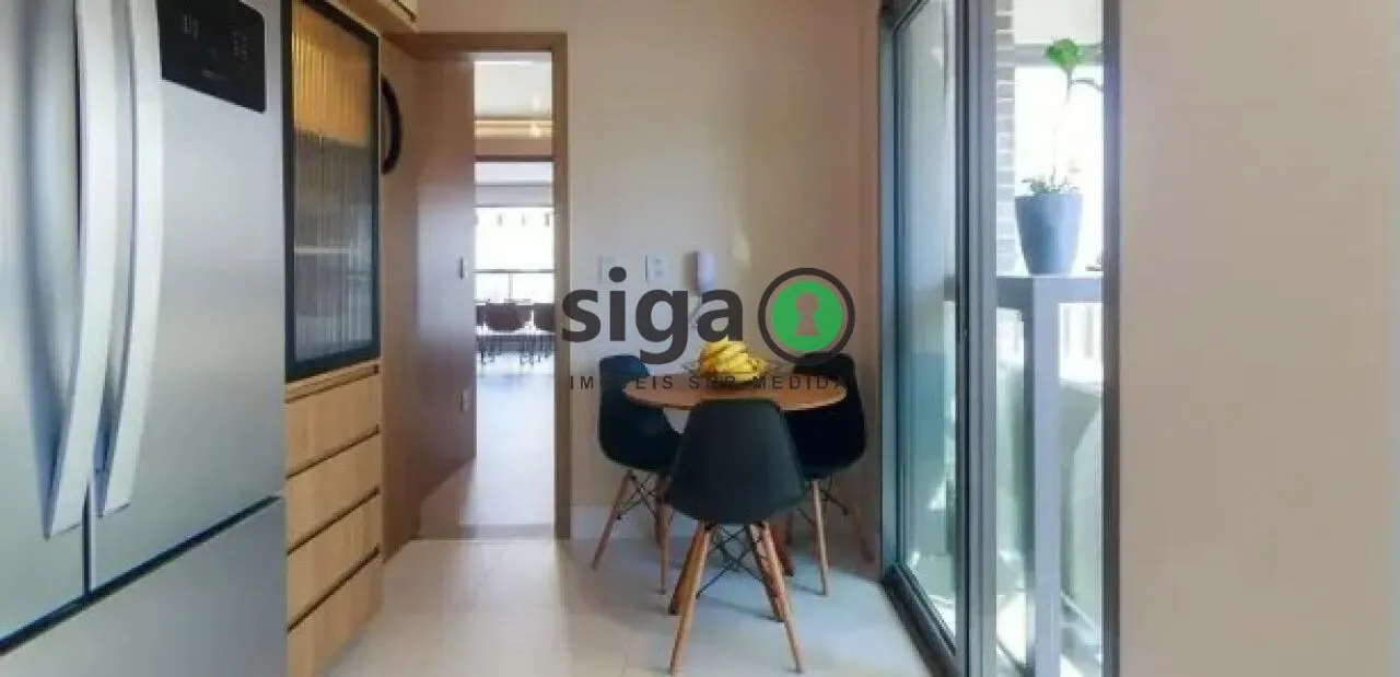 Imagem Apartamento para aluguel e venda no Brooklin com 3 quartos, 2 vagas