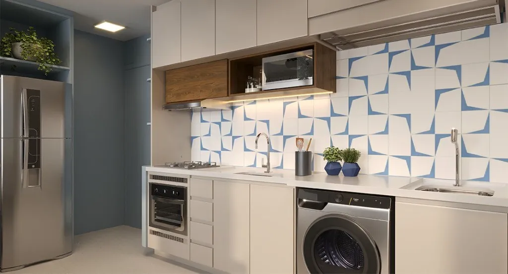 Imagem Apartamento à venda no Condomínio Panorama Tenda em Santo André-SP: 2 quartos, 1 banheiro, 33,00 m² no Jardim do Estádio.