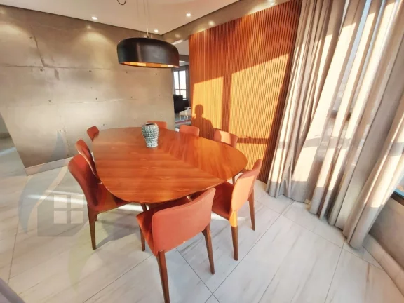 Imagem Apartamento Alto Padrão com 3 suítes, 4 banheiros, 4 vagas, com 190m² em Bairro Jardim, Santo André
