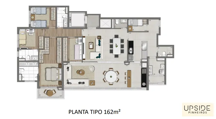 Imagem Apartamento com 4 Quartos à Venda, 162 m² em Pinheiros - São Paulo