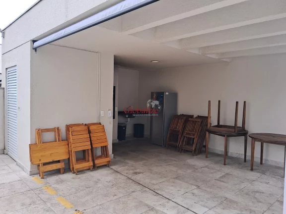 Imagem Belíssimo apartamento de 2 dormitórios em Santos no Marapé em condomínio de alto-padrão com piscina, quadras e muito mais, à venda por R$ 775.000,00