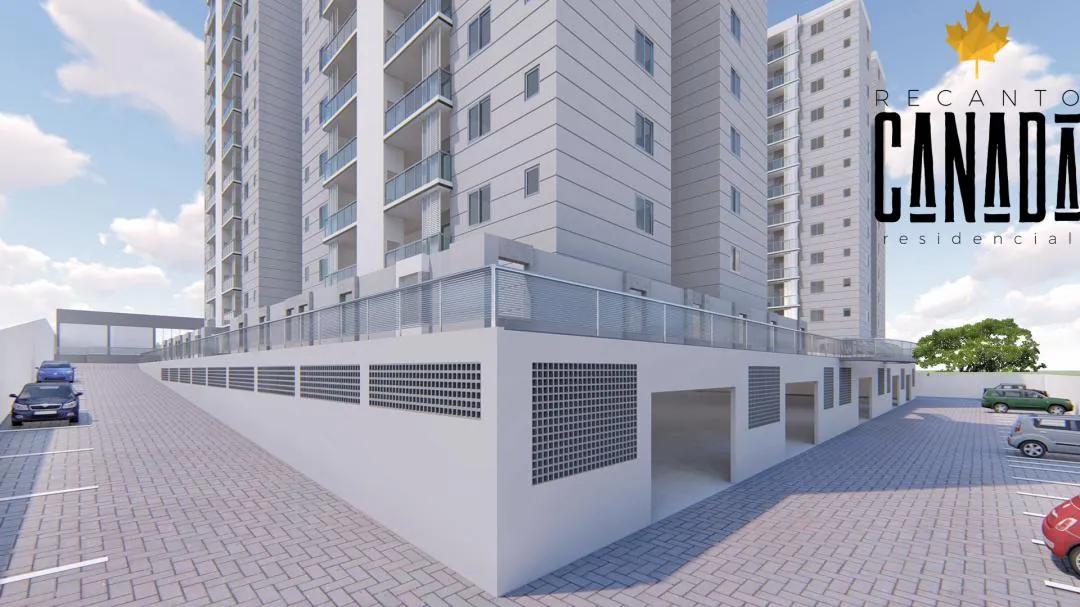 Imagem Apartamento com Suíte e Churrasqueira na sacada, no Bairro Canadá, Cascavel - Em Obras