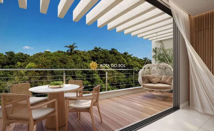 Imagem Maríssima Quatro Ilhas Casas 3 a 4 suítes vista mar Bombinhas SC