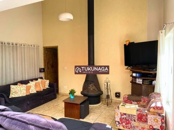 Imagem Casa com 3 dormitórios à venda, 400 m² por R$ 3.000.000 Portal dos Gramados Guarulhos