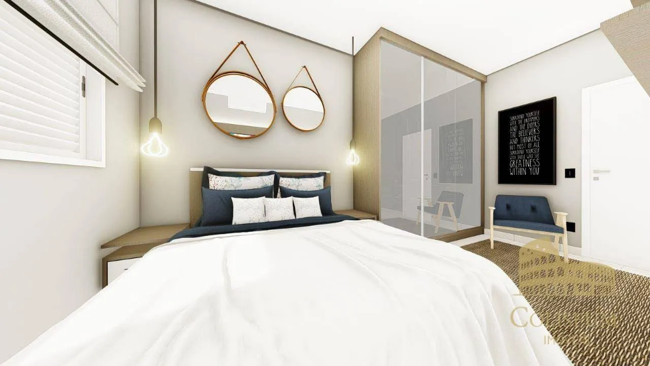 Imagem Apartamento com 1 dormitório à venda, 46 m² por R$ 240.000,00 - Vilamar - Praia Grande/SP