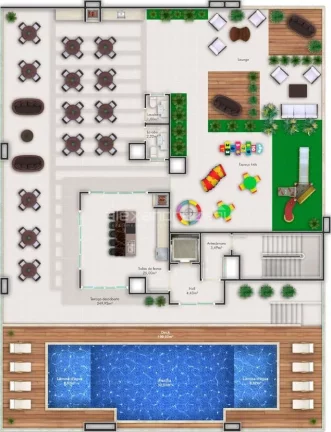 Imagem Loft Semi Mobiliado