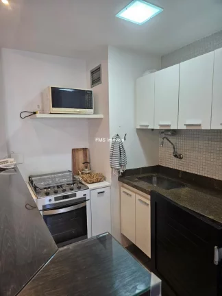 Imagem Apartamento de 1 quarto para locação no Jardim Paulista, São Paulo-SP: 1 sala, 1 banheiro, 1 vaga de garagem!