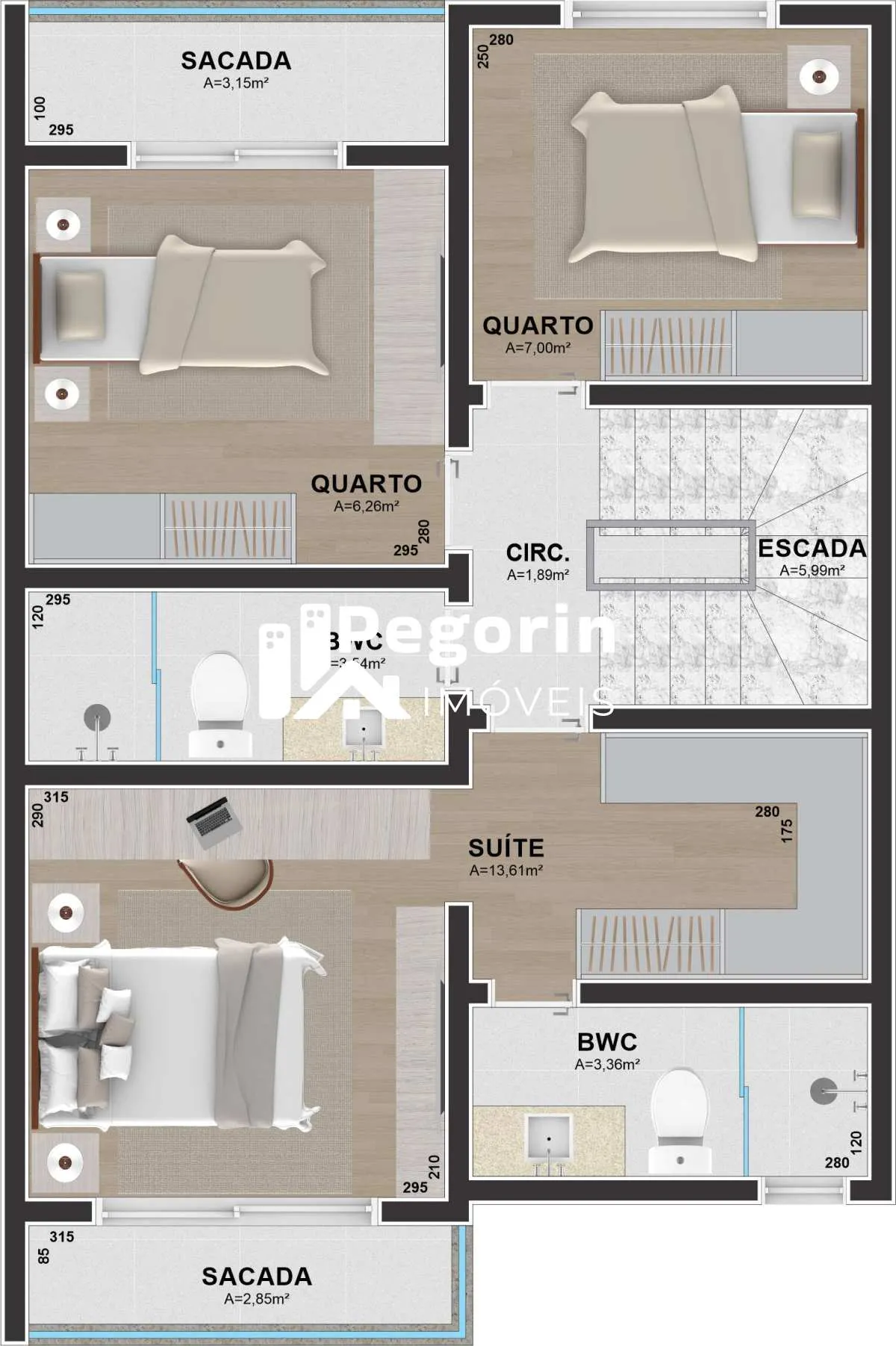 Imagem Sobrado em condomínio à venda em Curitiba, Uberaba, com 3 quartos, 120m²