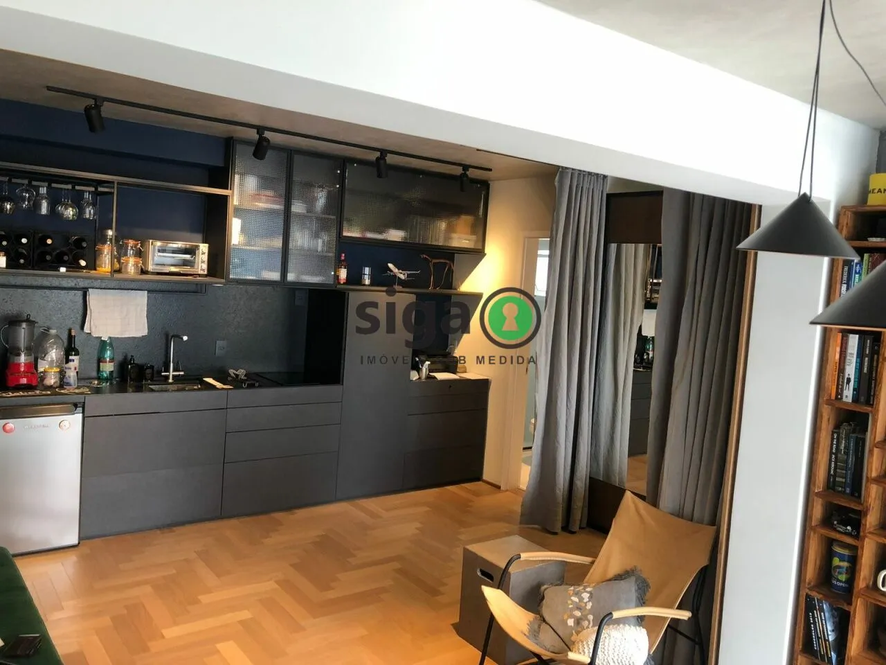 Imagem Apartamento de 43m², locação por R$ 6.410 - Moema - São Paulo/SP