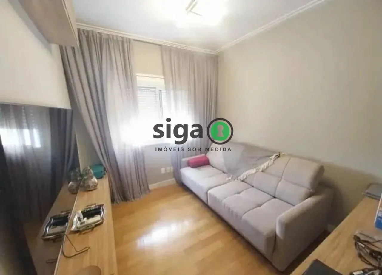 Imagem Apartamento à venda no Brooklin | 135m² | 3 suítes | Varanda gourmet envidraçada | Lazer completo |