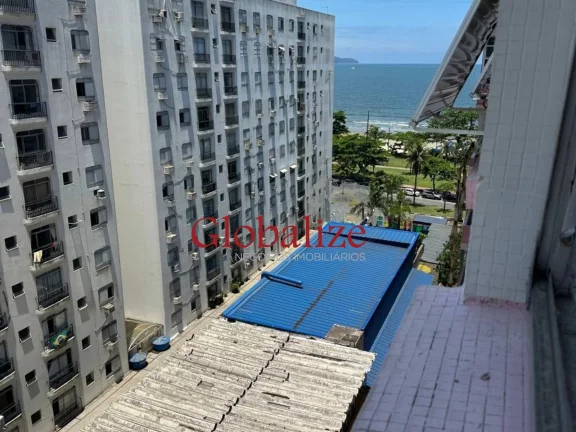 Imagem Apartamento à venda com 36m², 1 quarto, vista mar por R$335.000,00 no Boqueirão em Santos