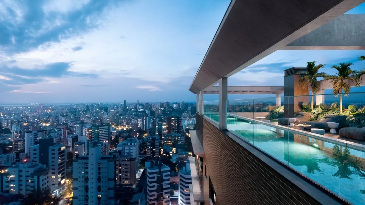 Imagem Apartamento para Venda - 124.07m², 3 dormitórios, sendo 3 suites, 2 vagas - Petrópolis