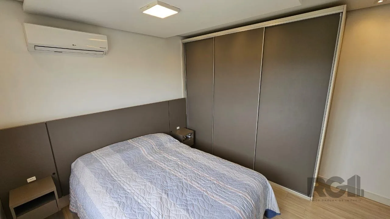 Imagem Apartamento com 2 quartos, churrasqueira, vaga, no bairro Cristo Redentor Poa/RS