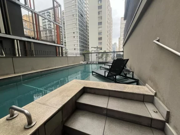 Imagem Apartamento para venda Rua Dr. Melo Alves 268: 1 dormitório, 1 sala, 1 cozinha, 1 vaga 30m