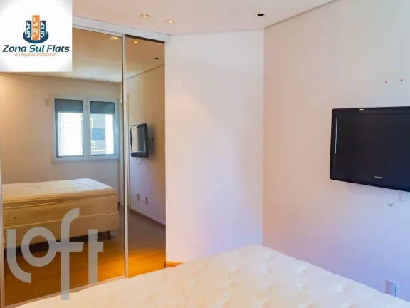 Imagem Apartamento à Venda No Brooklin Com 2 Dormitórios e 2 Vagas - Mobiliado