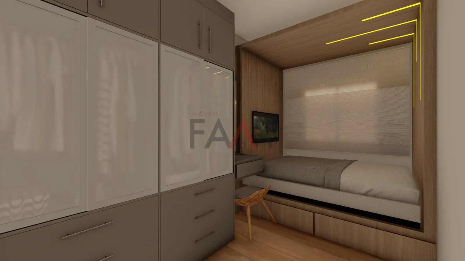 Imagem Apartamento à venda ao lado do Guairá Country Clube na Santa Cruz GUARAPUAVA-PR