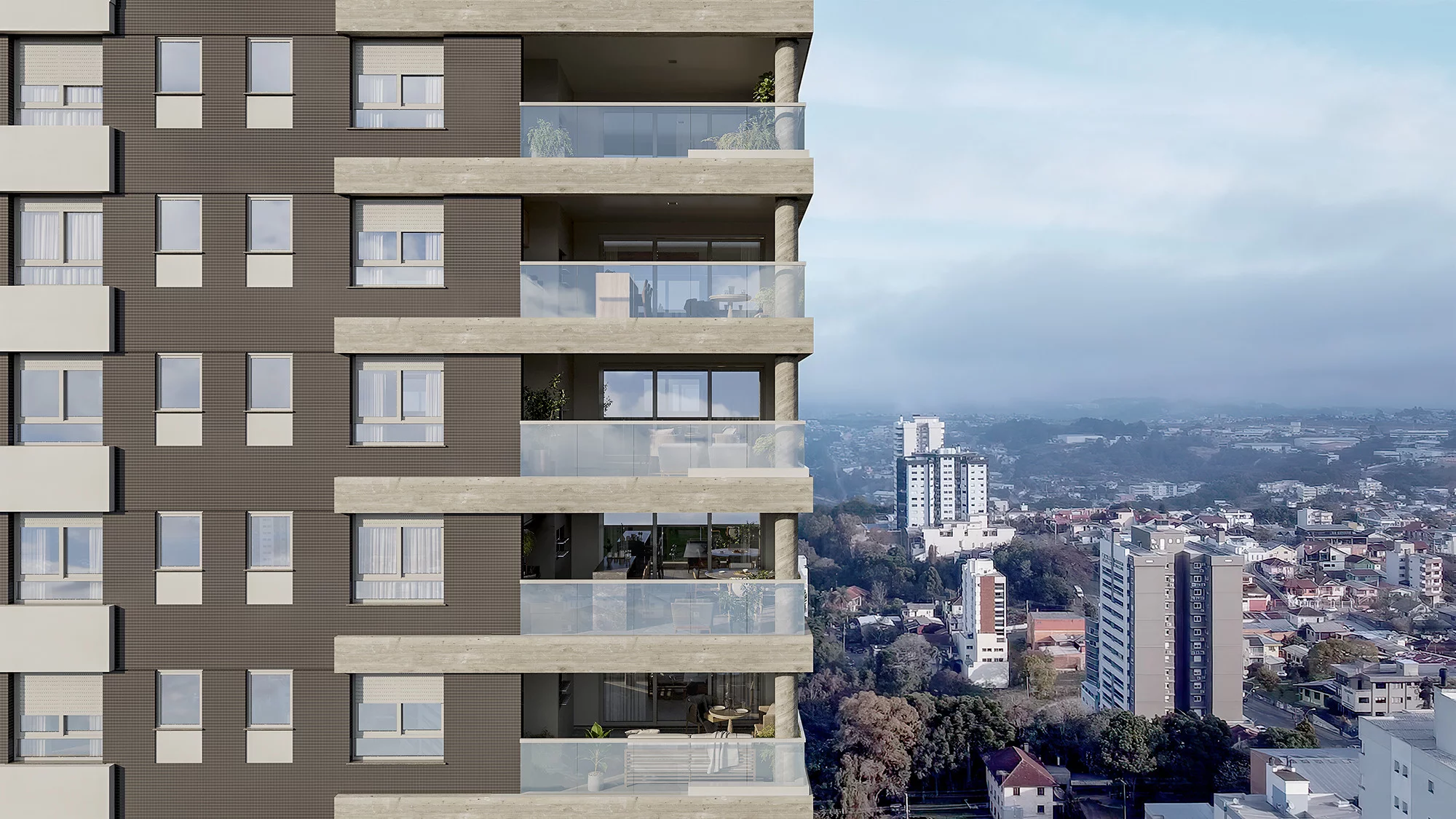 Imagem Apartamento 3 quartos sendo 3 suítes para venda no bairro Panazzolo em Caxias do Sul