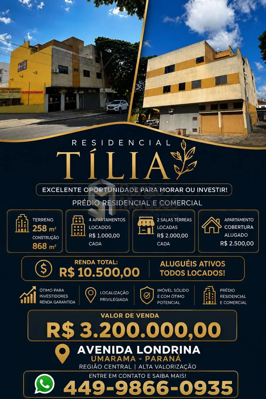 Imagem 4 Apartamentos (Comercial) - 258m² - Umuarama-PR