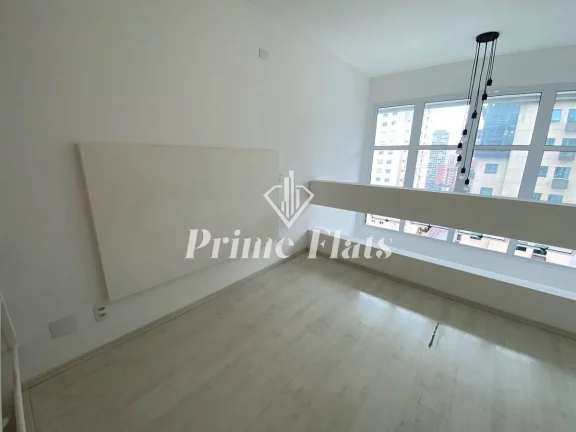 Imagem Flat disponível para locação no Condomínio Edifício Moema Loft, com 45m², 1 dormitório e 1 vaga de garagem