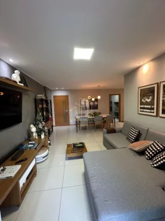 Imagem Apartamento alto padrão quatro quartos e varanda gourmet vista mar a venda no Hemisphere em Pituaçu