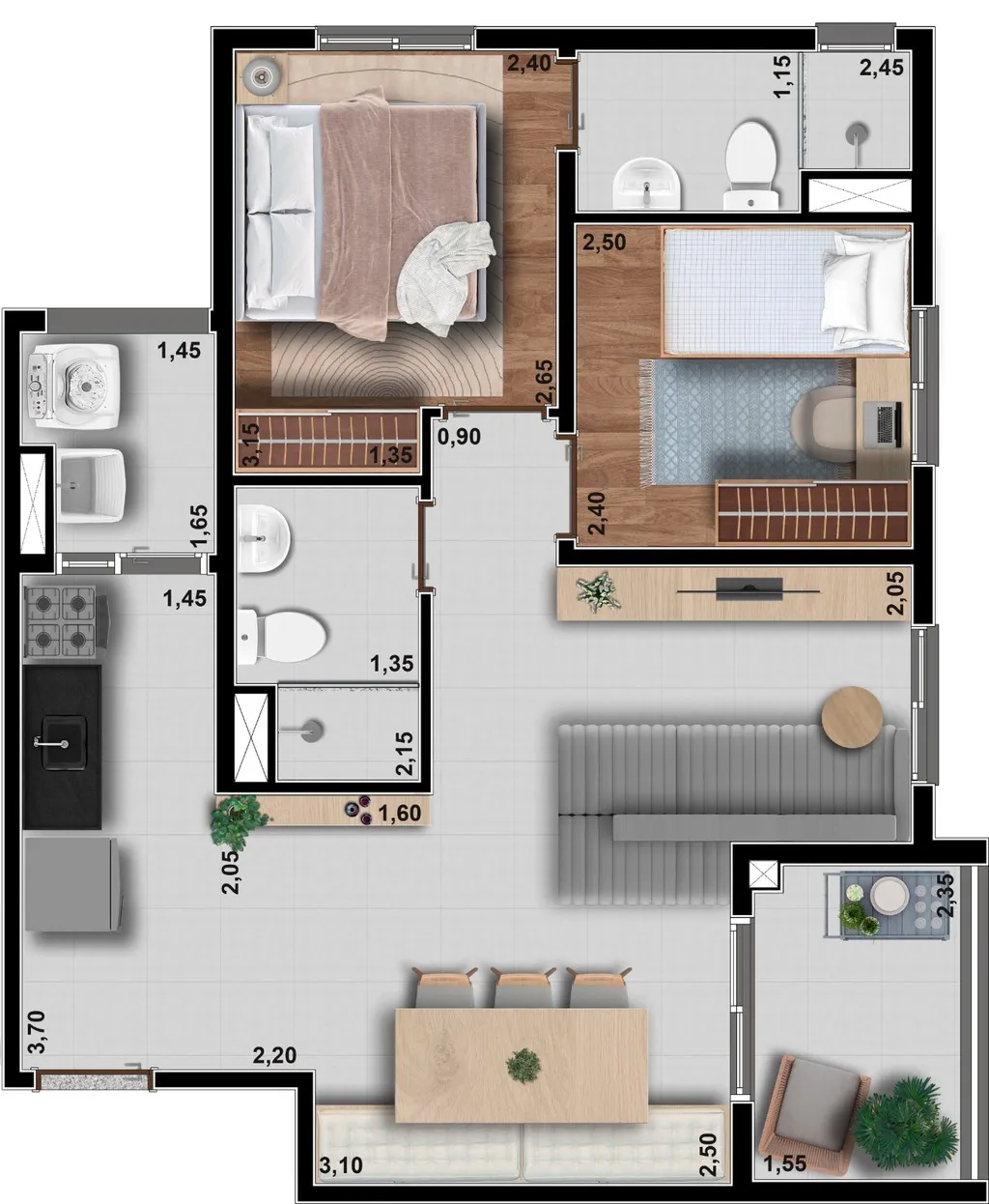 Imagem APARTAMENTO RESIDENCIAL em São Paulo - SP, Nossa Senhora do Ó
