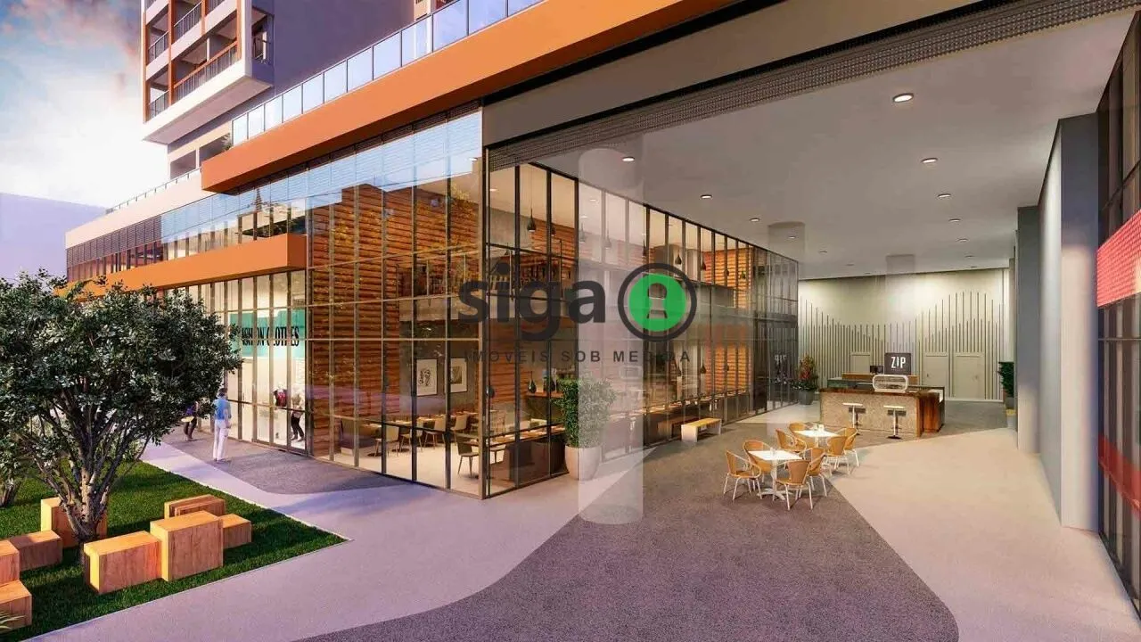 Imagem Apartamento de 24m² Mobiliado em Chacara Santo Antonio - São Paulo/SP