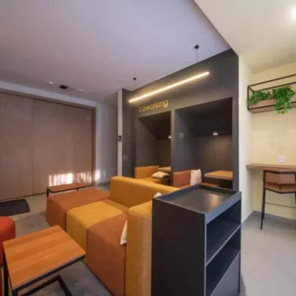 Imagem Studio de 27m², com varanda, excelente localização, 5 min a pé da Estação Campo Belo do Metrô!