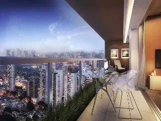 Imagem Condomínio Habitarte Brooklin, apartamento ecom 1 quarto m Brooklin São Paulo Sp
