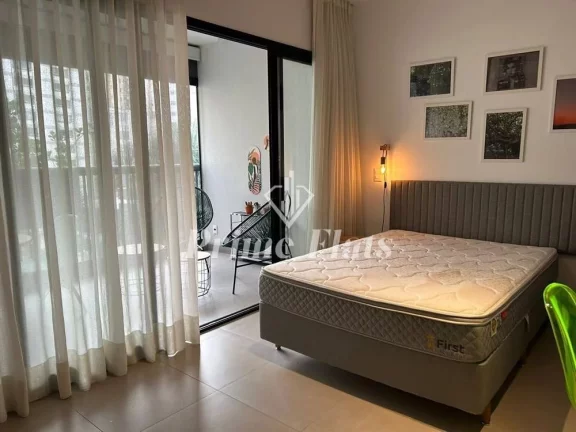 Foto do imóvel Flat disponível para venda no VN Nova Higienópolis, com 31m² e 1 dormitório em Rua das Palmeiras
