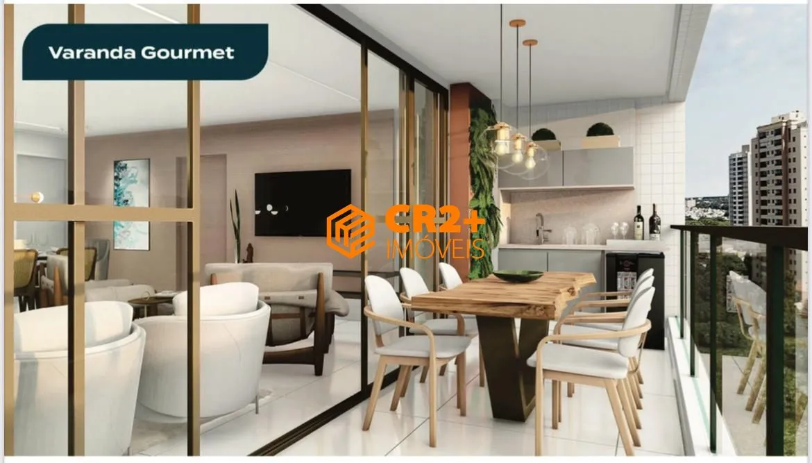 Imagem Apartamento em Construção com 145m² com 4 Quartos, 4 Suítes em Casa Forte.