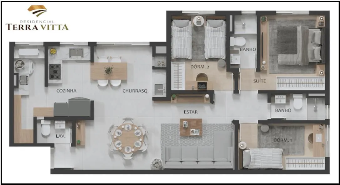 Imagem Apartamento com 3 Quartos para Alugar, 86 metros em Barcelona - São Caetano do Sul