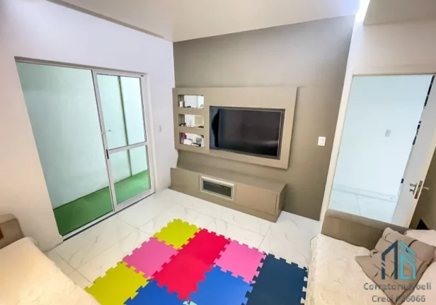 Imagem (Estuda permuta e financiamento) Sobrado Semi mobiliado lindo, 03 suítes, piscina, 06 vagas, em São José dos Pinhais PR