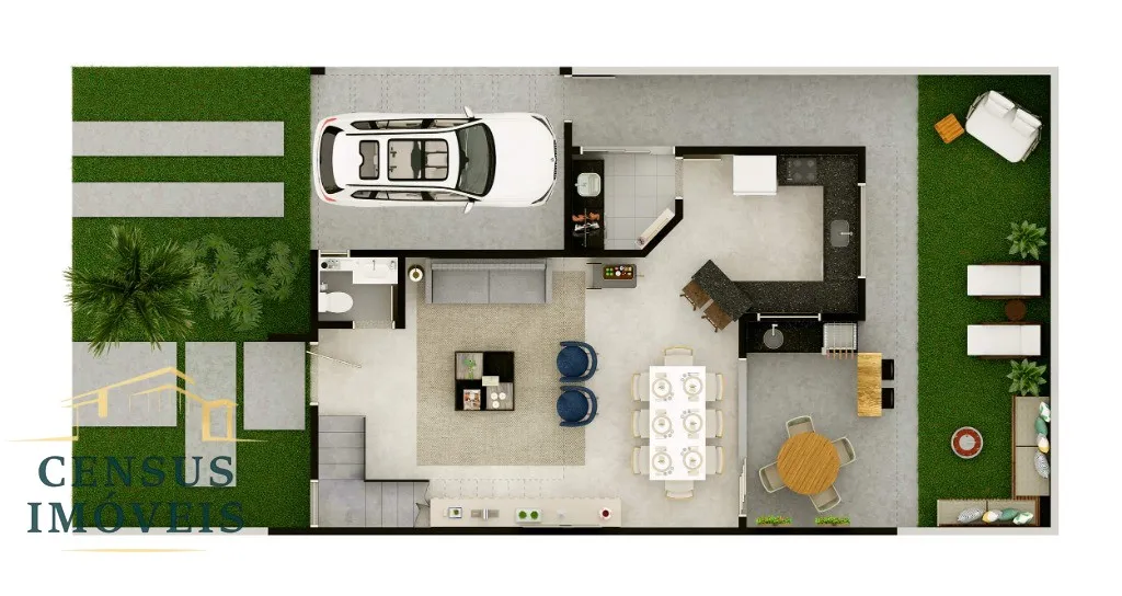 Foto do imóvel: Casa à venda, com 140 m², 3 suítes, no Condomínio Villa Arte 28, no bairro Chácaras São bento em Vinhedo, São Paulo. em Villa Arte 28
