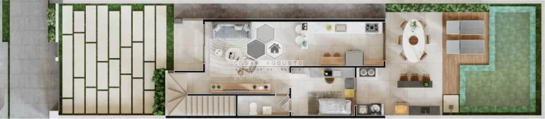 Imagem Liberty Unique: Casas Duplex de Luxo com 03 suites a 100m da CE-010