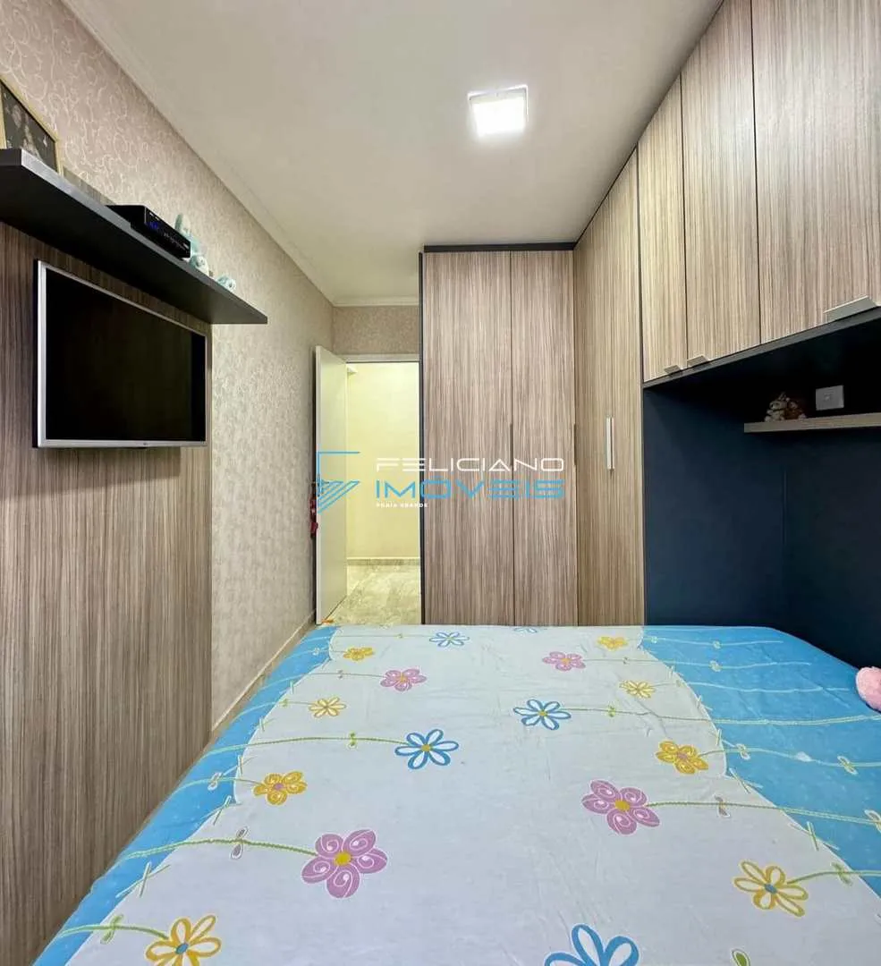 Imagem Apartamento com 2 quartos, Caiçara, Praia Grande - R$ 629 mil, Cod: 3552
