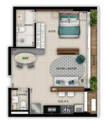 Imagem Opus Geo Home 136