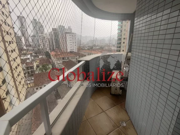 Imagem Apartamento dos seus sonhos com 3 suítes e dependência de empregada completa sendo 2 quadras da Praia na Pompéia em Santos (SP) por R$.1.400.000,00 !