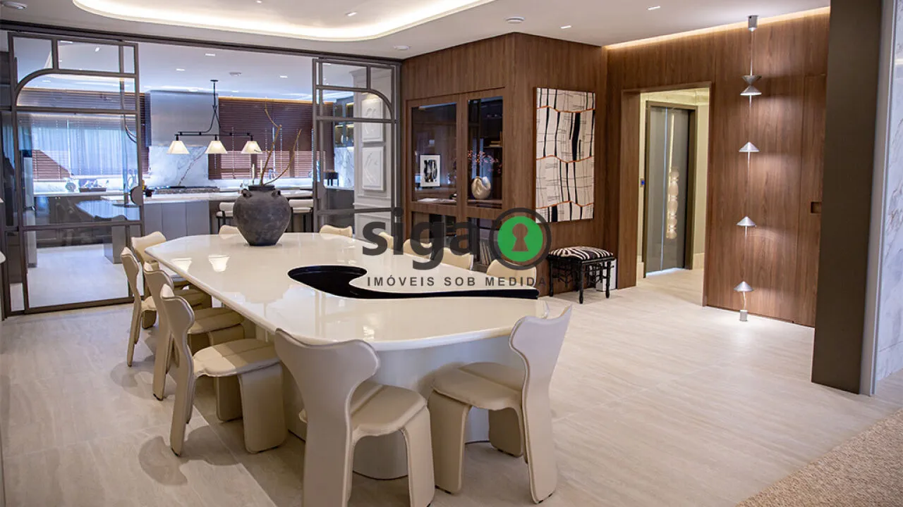 Imagem CHÂTEAU JARDIN APARTAMENTO DE 355M² COM 3 SUÍTES, HOME OFFICE E 4 VAGAS NO NOVO EIXO CIDADE JARDIM