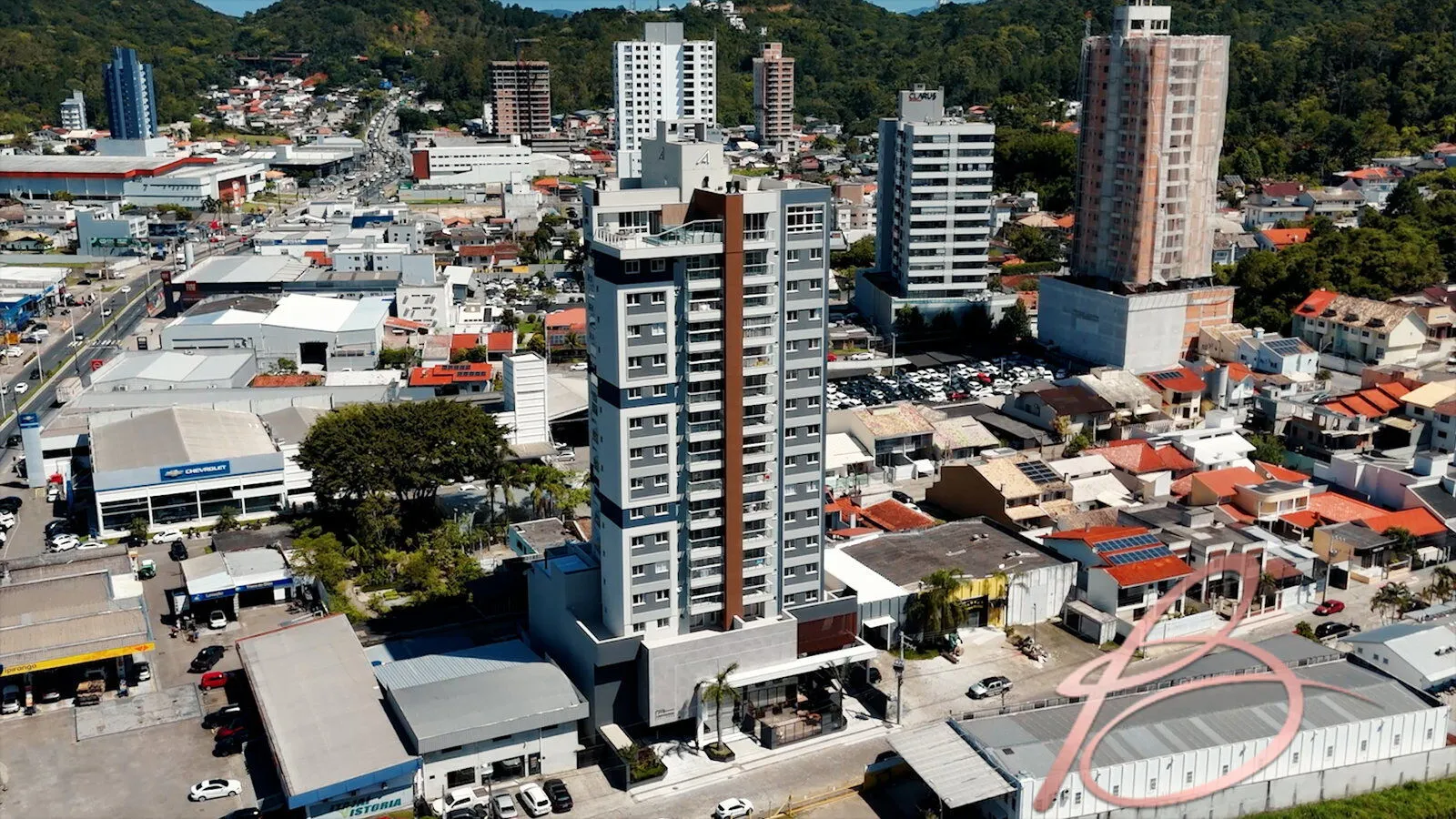 Imagem Apartamento 2 dormitórios sendo 1 suíte com 74,22m² no Fazenda, Itajaí/SC