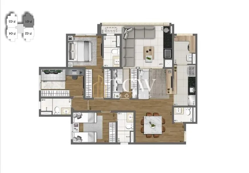 Imagem Apartamento à venda no bairro Mooca - São Paulo/SP, Zona Leste