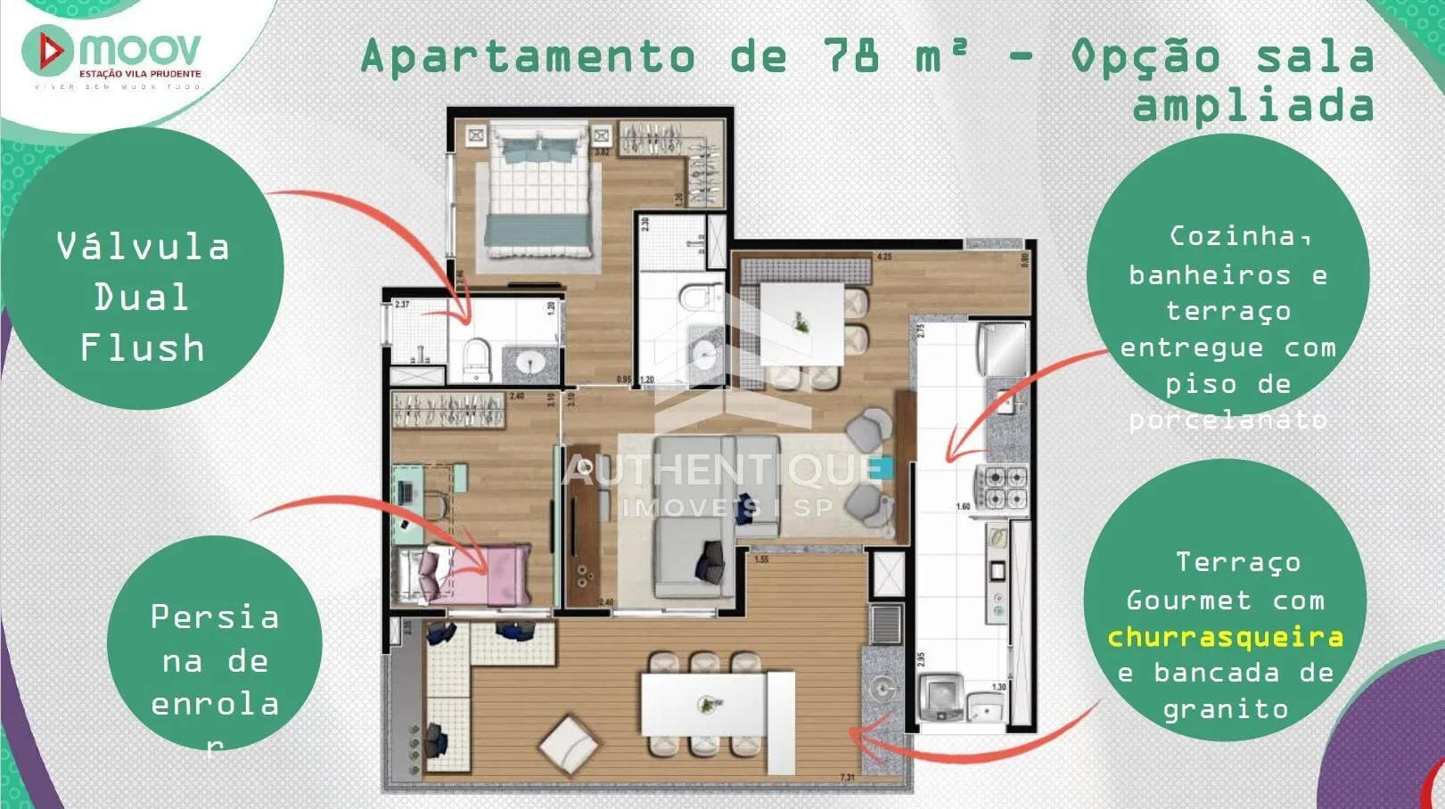 Imagem Moov Estacao Vila Prudente - Apartamento à venda em São Paulo/SP