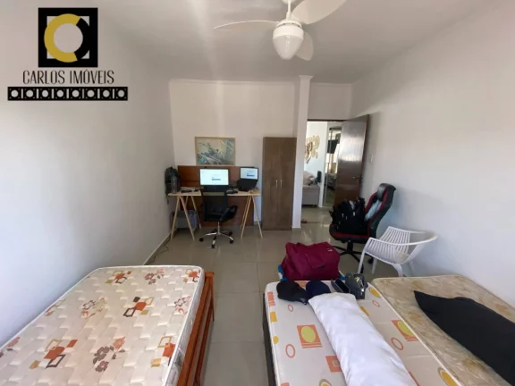 Imagem Home Office na praia de Santos - Apto de 2 Dormitórios Mobiliado