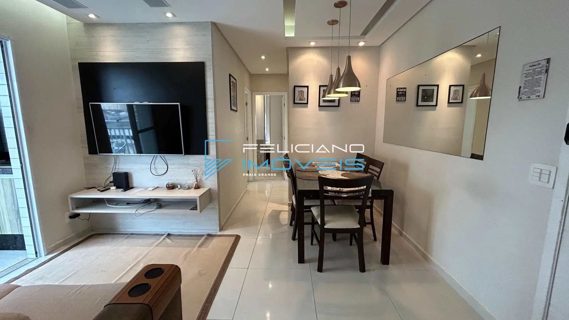 Imagem Apartamento com 2 quartos, Ocian, Praia Grande - R$ 390 mil, Cod: 7094
