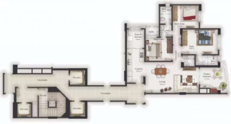Imagem Le Havre - Residencial - Apartamento à venda no bairro Fazenda - Itajaí/SC