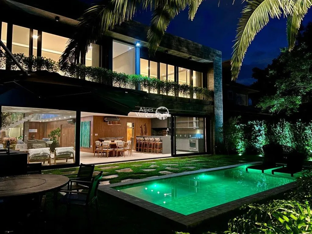 Imagem Casa Lagoa com 5 suites com 435m2 Condomínio Velas da Marina