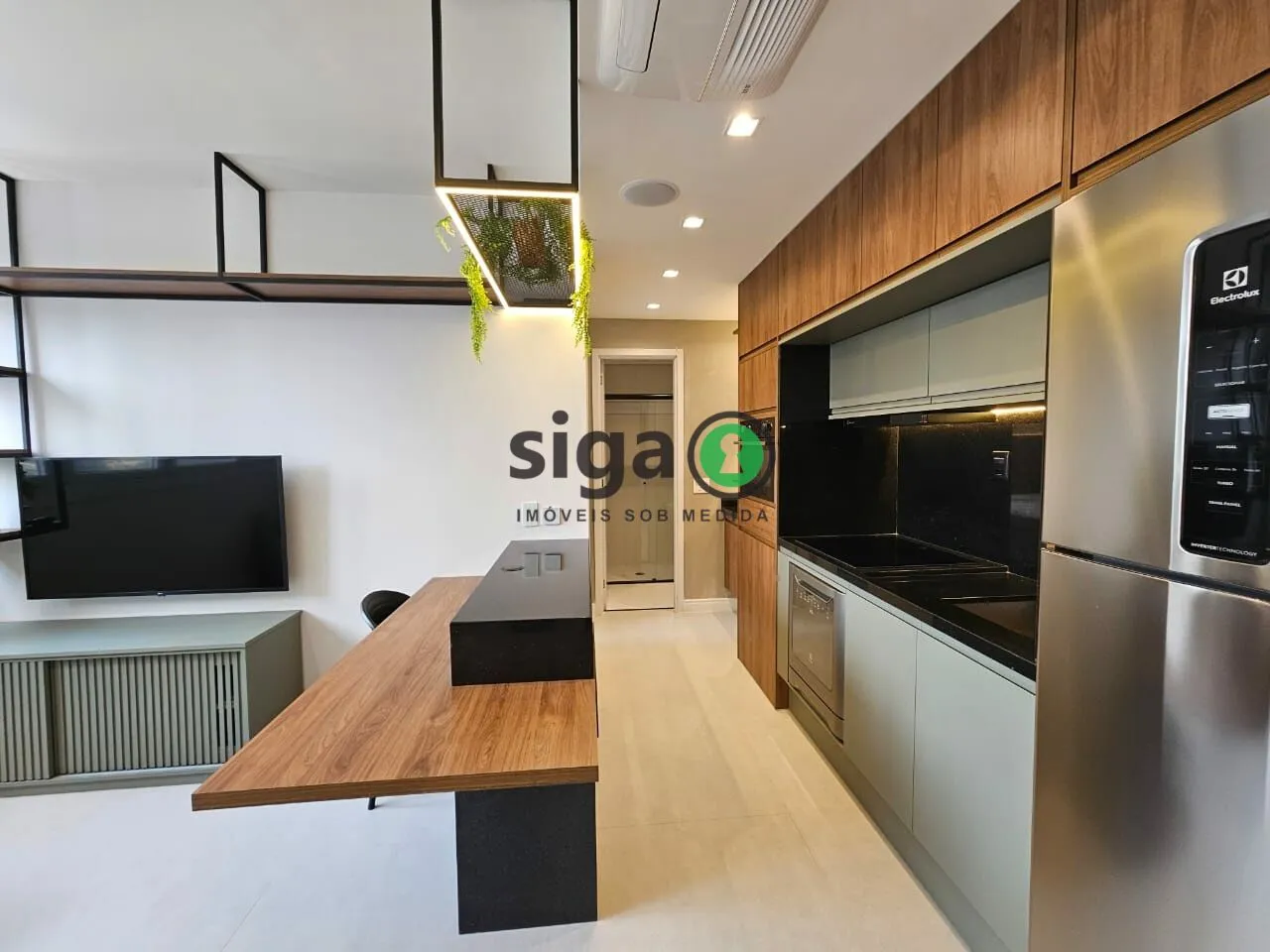 Imagem Apartamento para locação 38m² com vaga todo mobiliado localizado na Chácara Santo Antônio, São Paulo