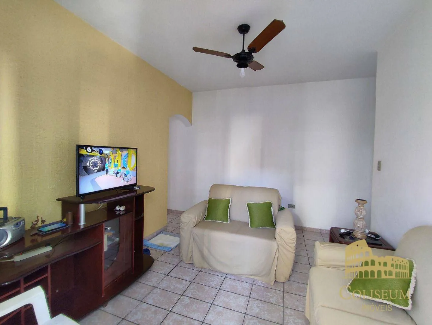 Imagem Apartamento com 2 dormitórios à venda, 90 m² por R$ 340.000,00 - Canto do Forte - Praia Grande/SP