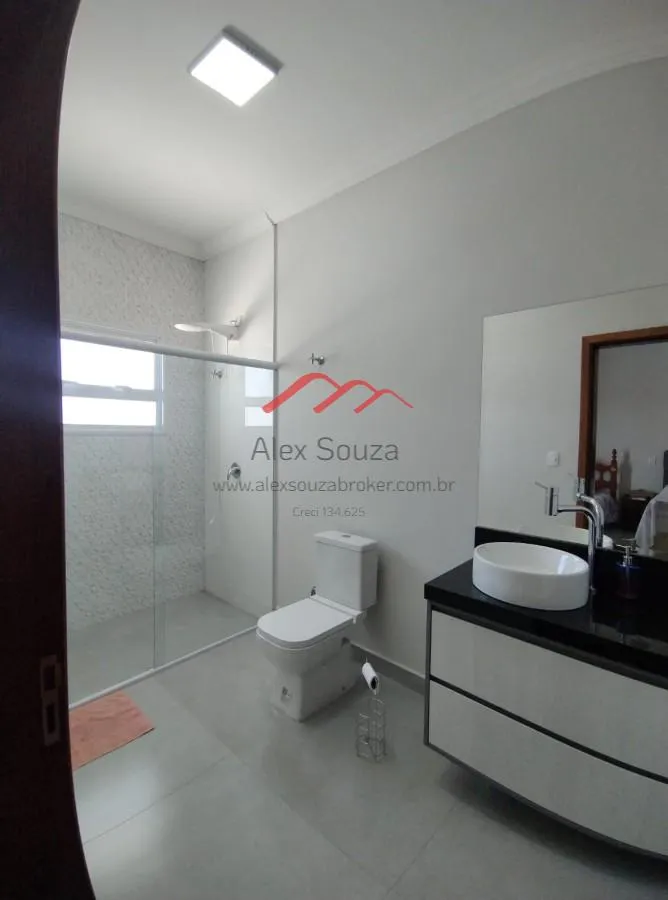 Imagem Sobrado em Condomínio para Venda em Hortolândia, Jardim Green Park Residence, 3 dormitórios, 3 suítes, 5 banheiros, 4 vagas
