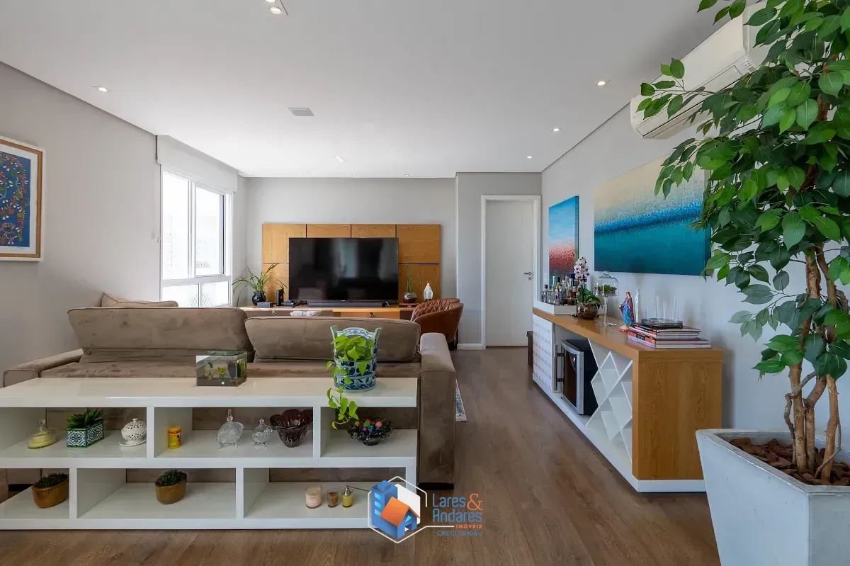 Imagem Apartamento para venda em Vila Romana com 3 quartos, sendo 3 suítes, 162m²